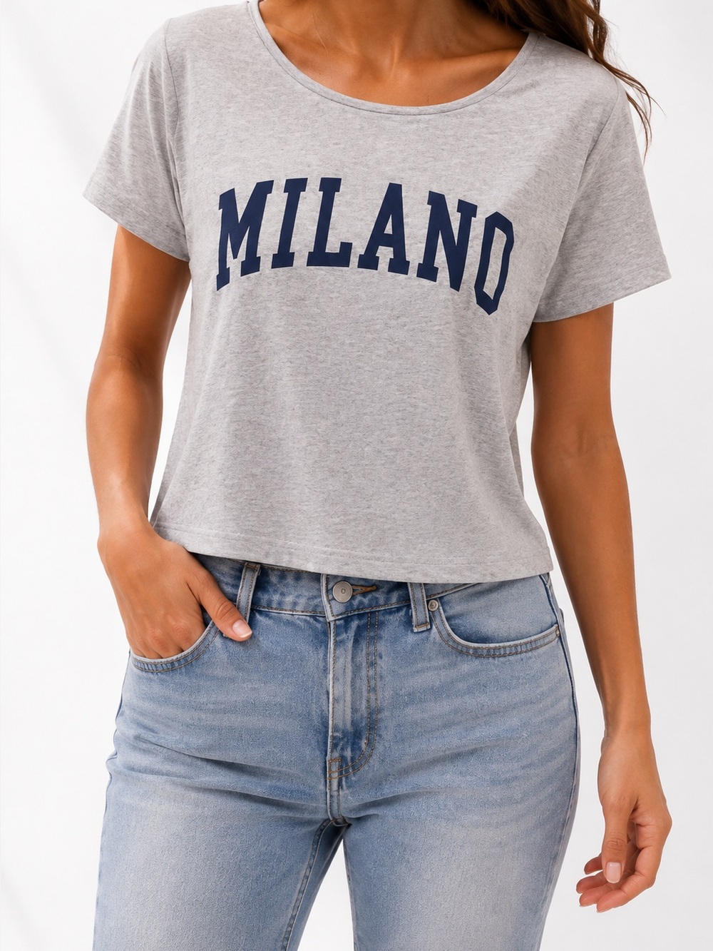 Brandy Melville John Galt "Milano" Graphic Tee - Picture 2 of 8